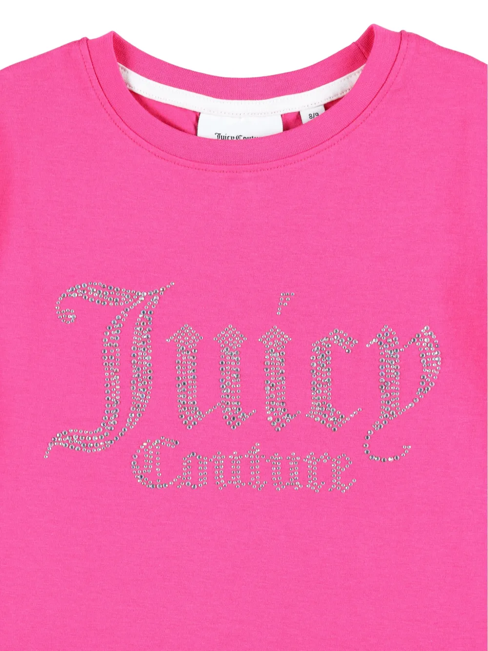 Juicy Couture Kids logo-studded T-shirt | Pink | FARFETCH Juicy Couture Kids logo-studded T-shirt | Pink | FARFETCH