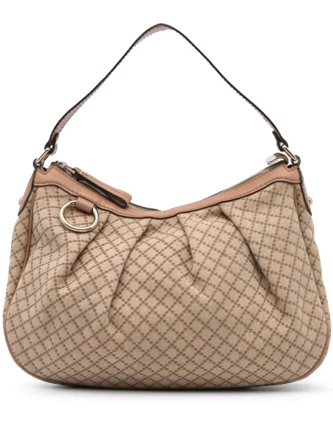 Gucci Pre-Owned 2000-2015 Diamante Canvas Sukey shoulder bag