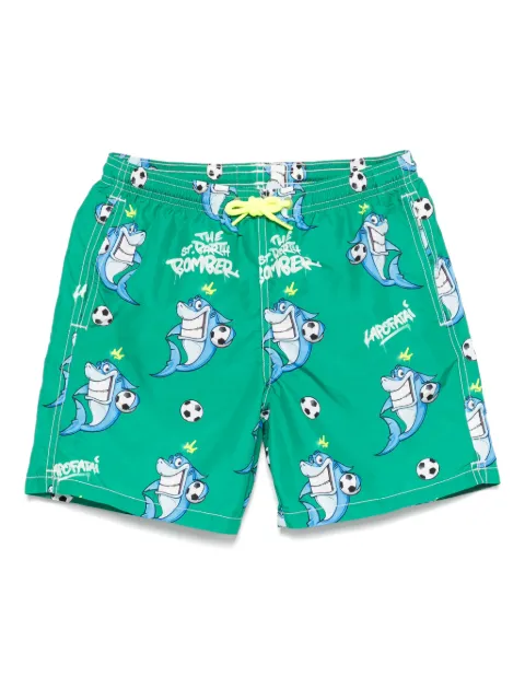 MC2 Saint Barth Kids x Crypto Puppets Jean Lighting swim shorts