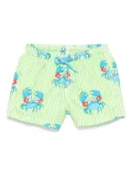 MC2 Saint Barth Kids Jean swim shorts - Green