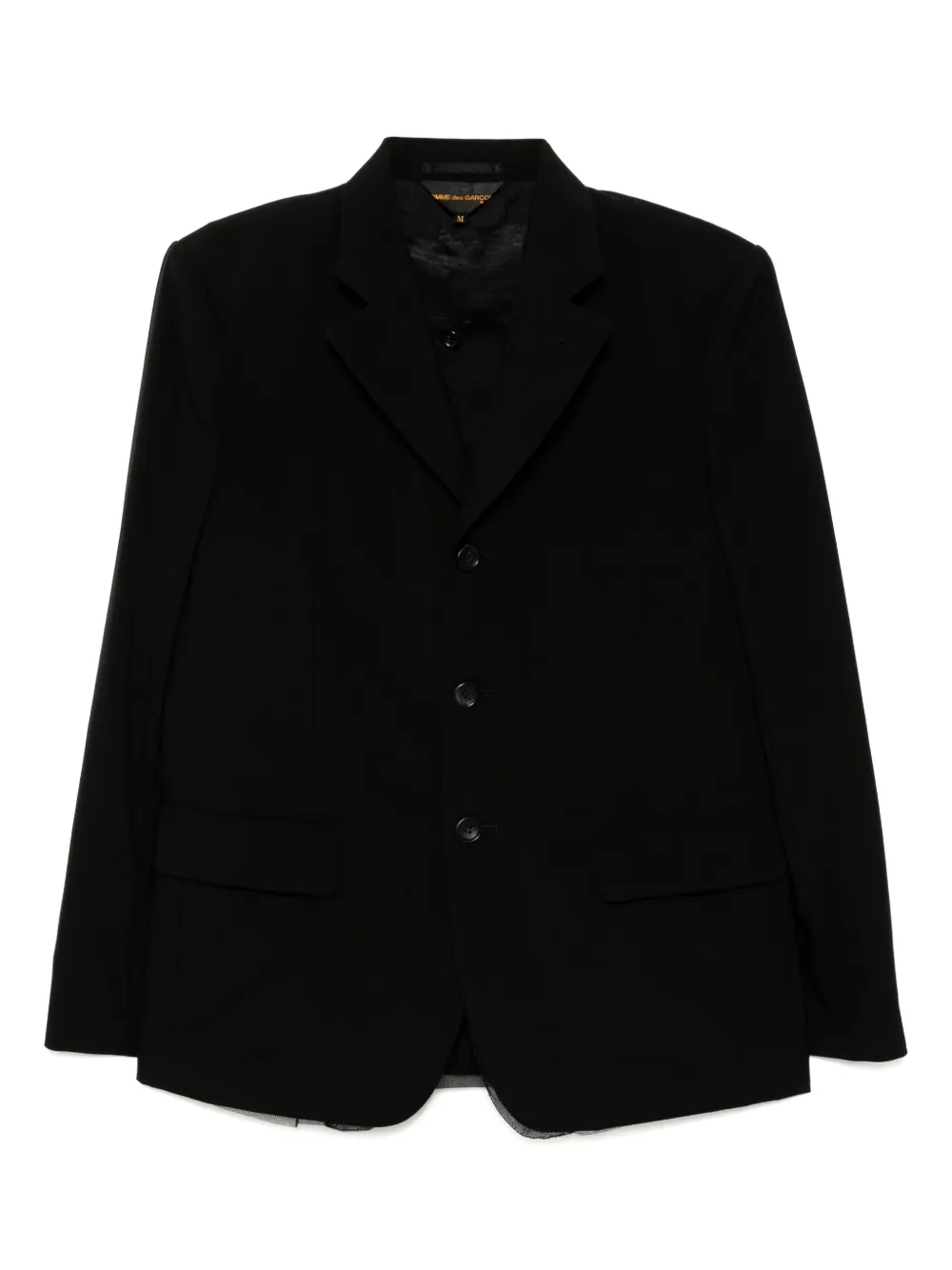 Comme Des Garçons blazer con botones | negro | Image 1