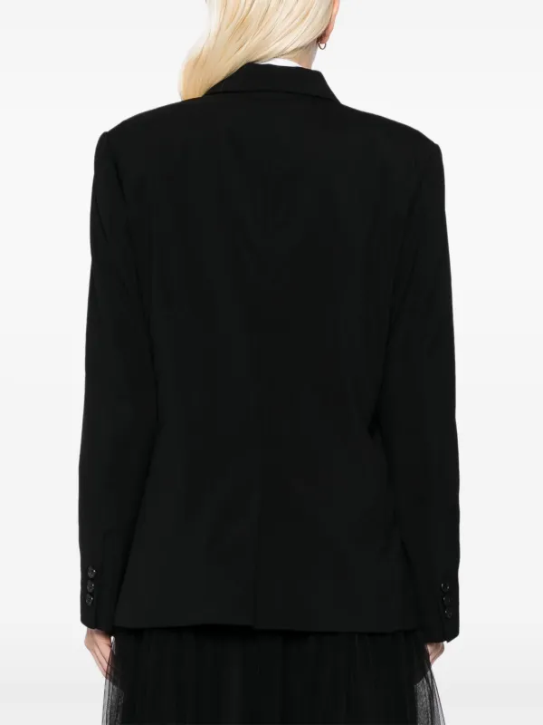 Comme Des Garçons Wool Blazer | Black | FARFETCH