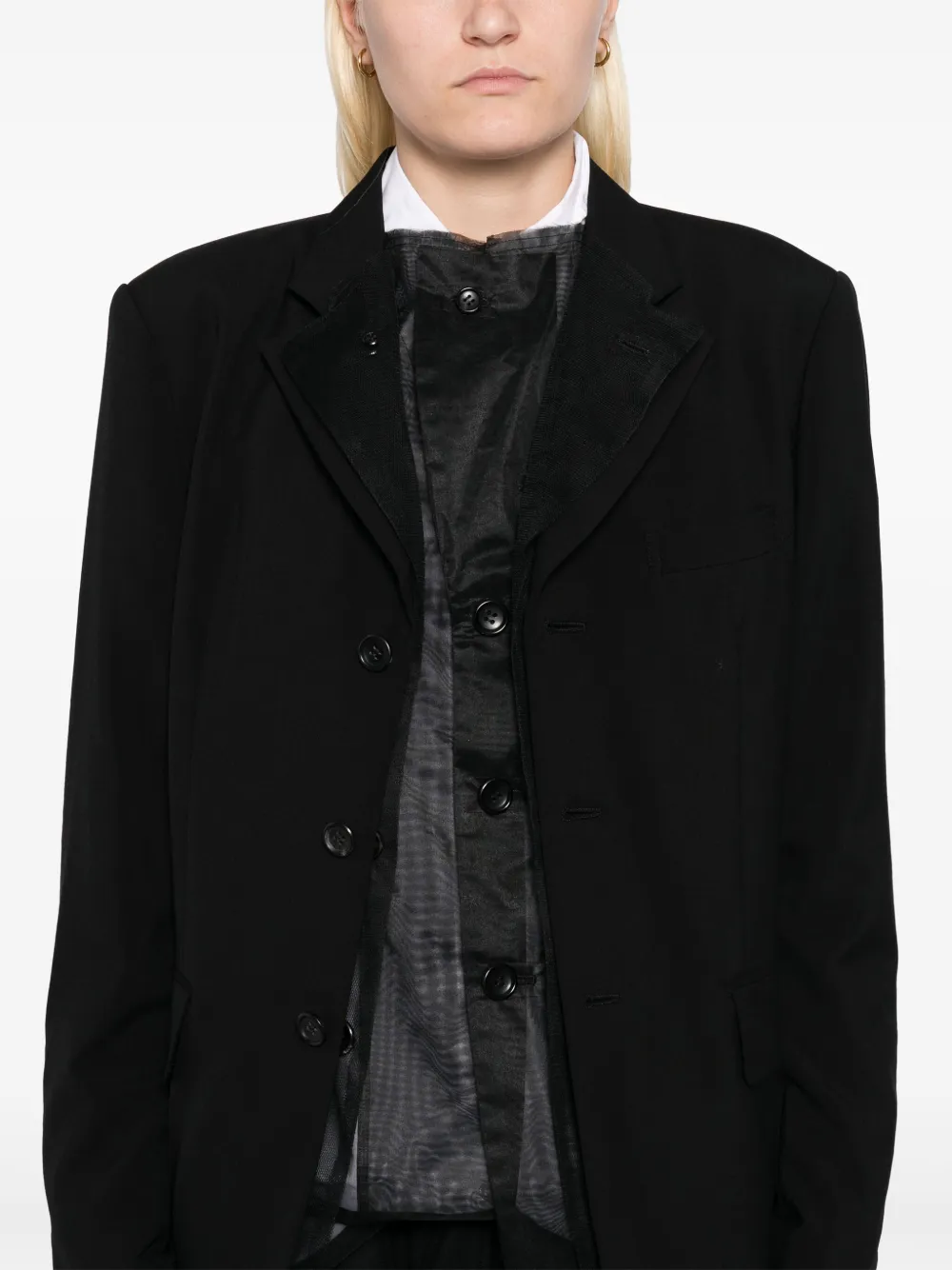 COMME DES GARÇONS WOOL BLAZER