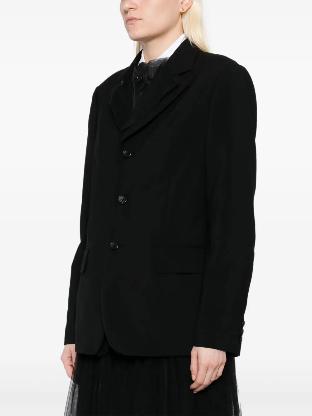 COMME DES GARÇONS WOOL BLAZER