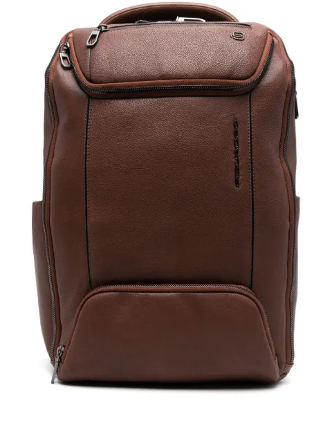PIQUADRO logo-lettering backpack