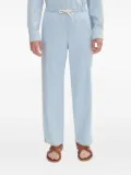 A.P.C. cotton straight-leg trousers - Blue