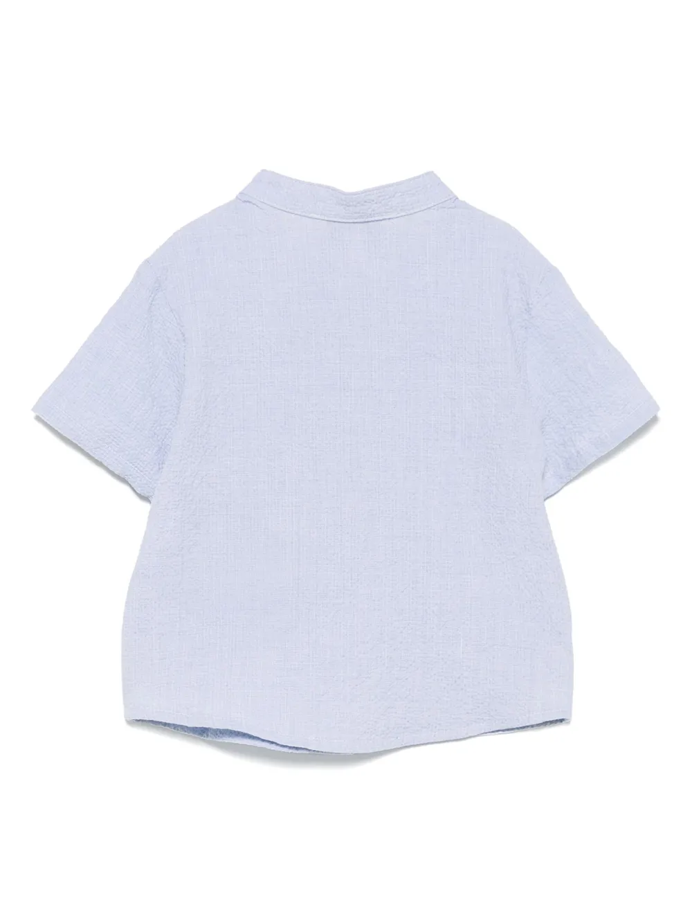 Emporio Armani Kids Shirt met korte mouwen Blauw