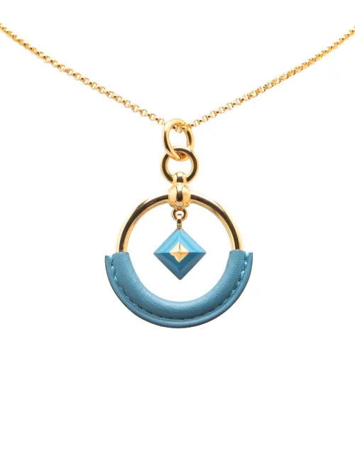 Collier à pendentif Loop Medor en plaqué (1990-2025) - Hermès Pre-Owned - Modalova