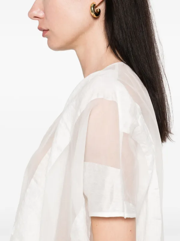 Uma Wang Addy Midi Dress | White | FARFETCH