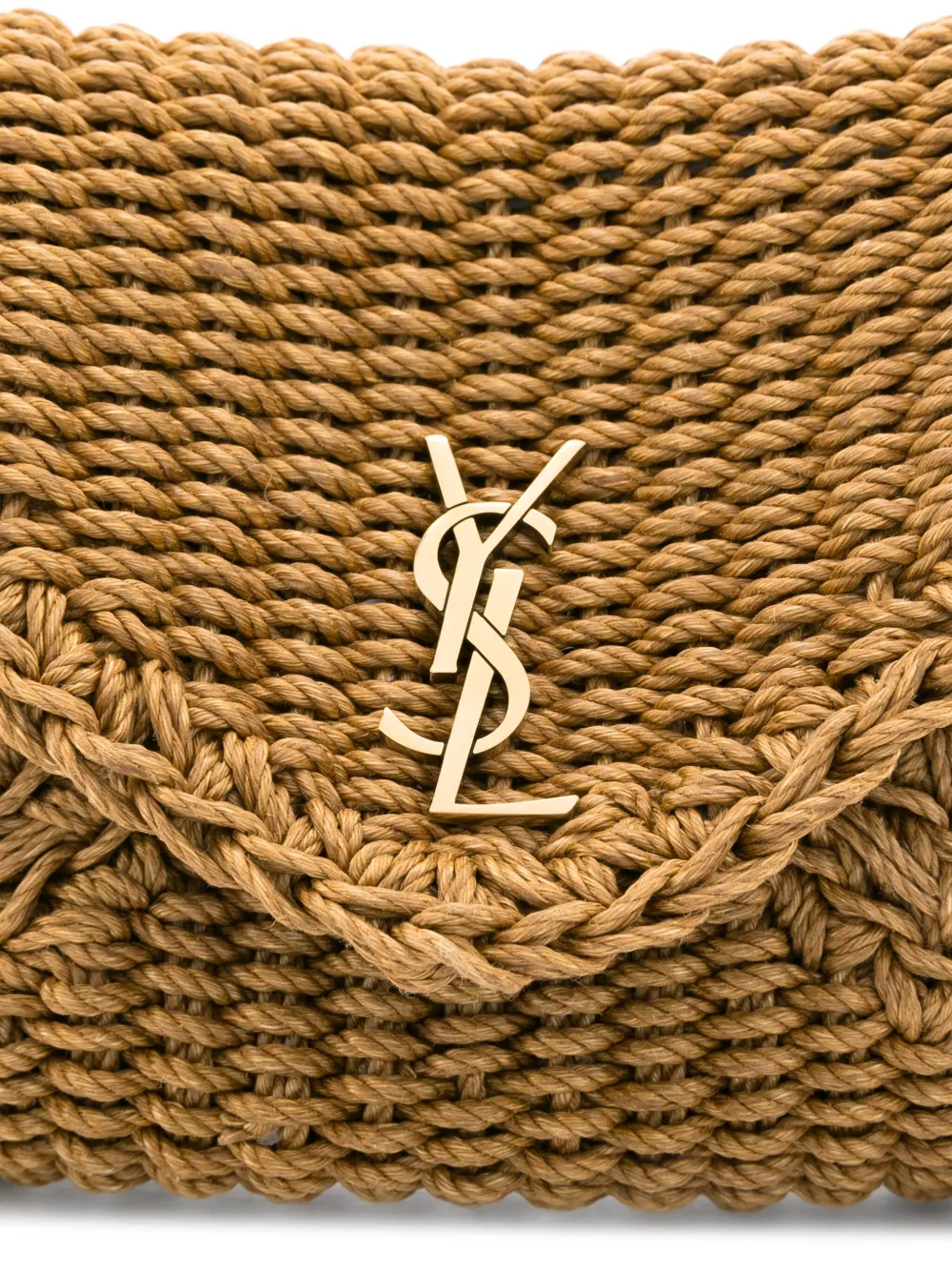 Saint Laurent Cassandre clutch Bruin