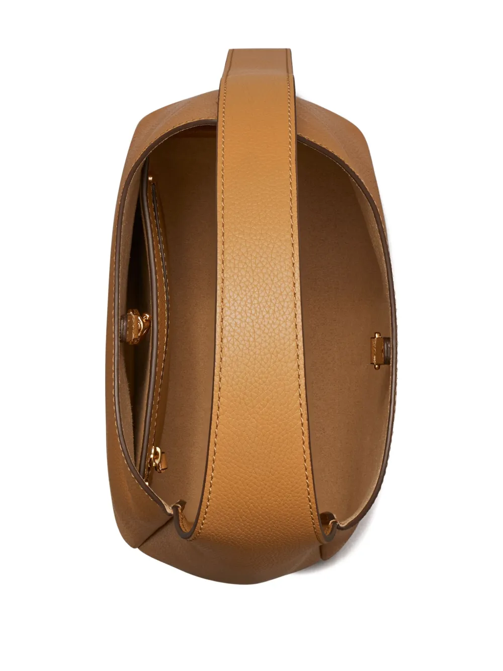 Tory Burch Romy kleine schoudertas Bruin