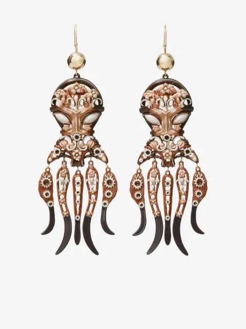 Tory Burch Octopus earrings 