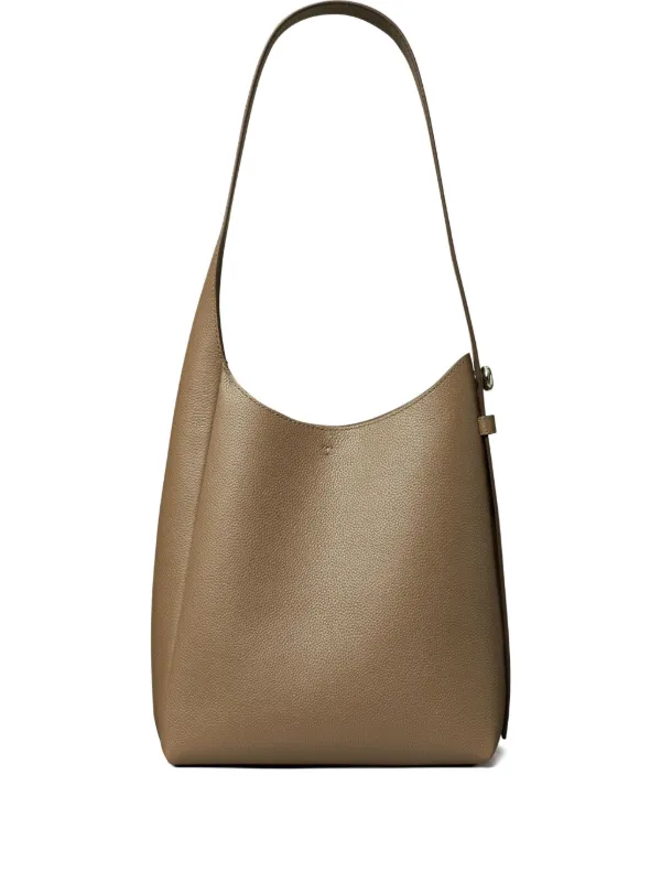 Tory Burch Small Romy Structured Shoulder Bag Brown