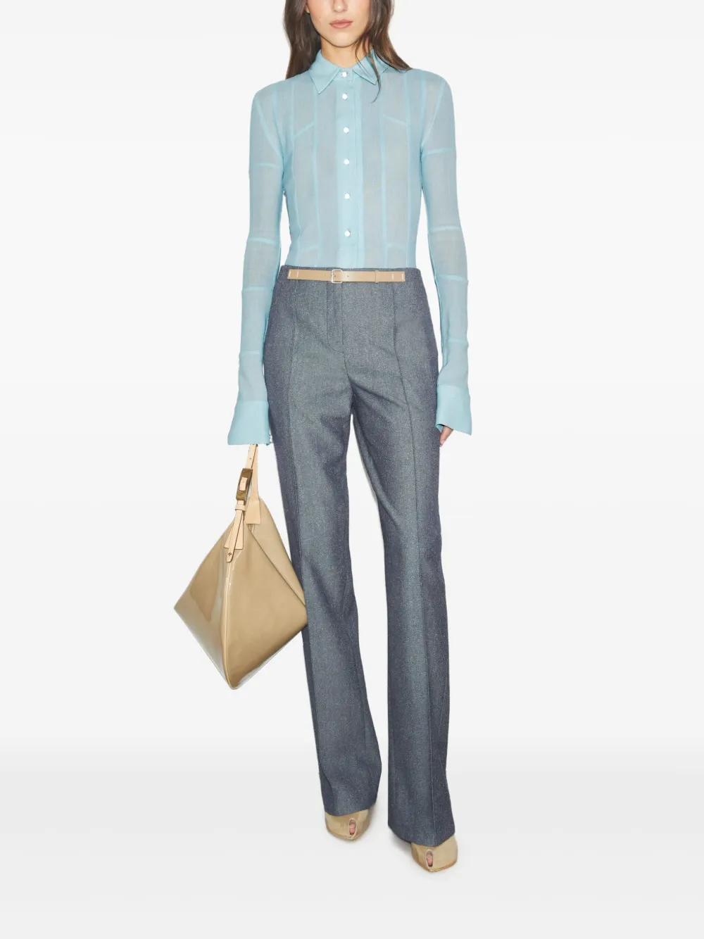 Tory Burch tailored high-waisted trousers | High Waisted Pants | Image 2
