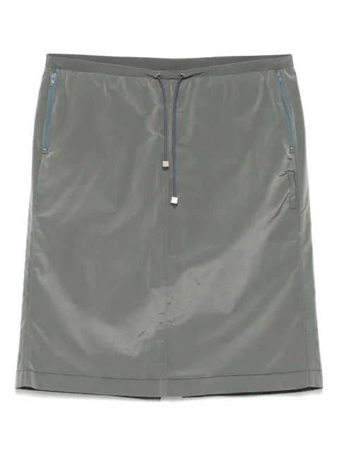 Versace Pre-Owned 2000s drawstring mini skirt