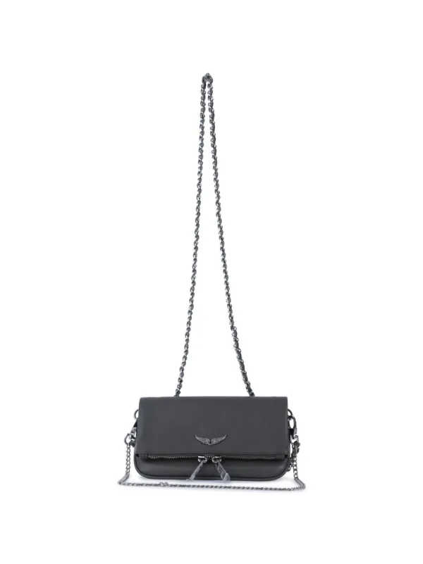 Zadig&Voltaire Rock クラッチバッグ ミニ | グレー | FARFETCH JP