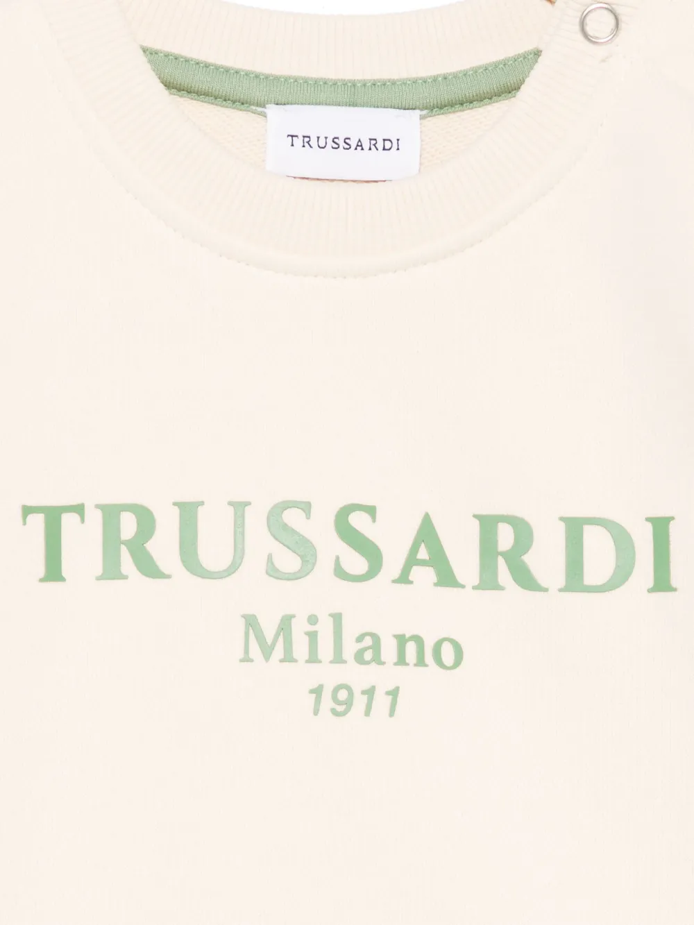 TRUSSARDI JUNIOR Felpa con stampa logo | Top | Image 3