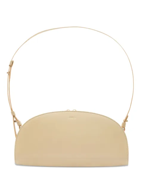 A.P.C. bolsa de hombro de cuero