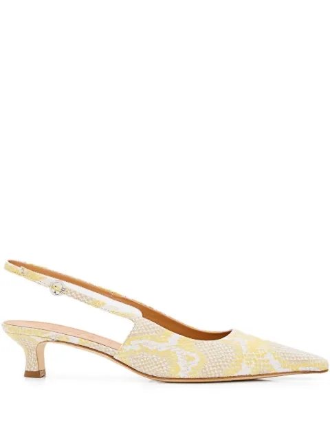 Aeyde slingback leather pumps