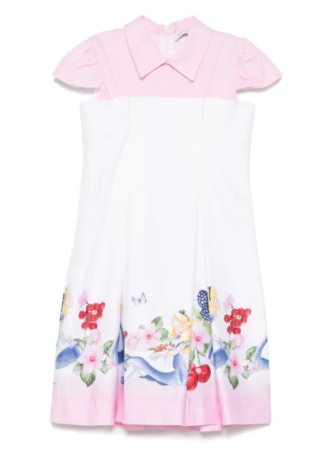 Monnalisa bustier satin dress