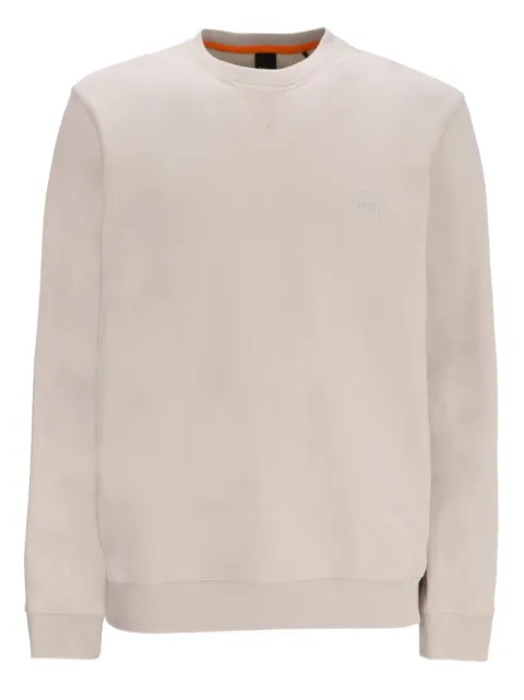 BOSS sudadera con parche del logo