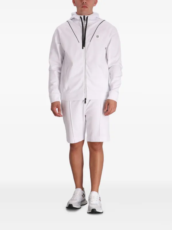 BOSS アイボリー パデッドジャケット HUGO BOSSホワイトMenジャケット