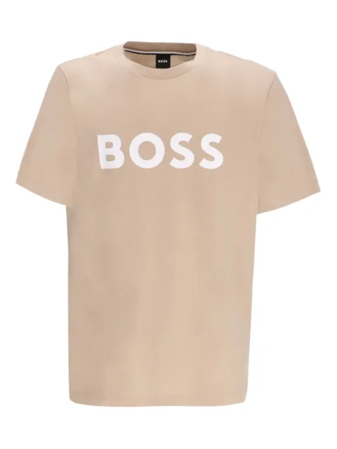 BOSS logo-print T-shirt