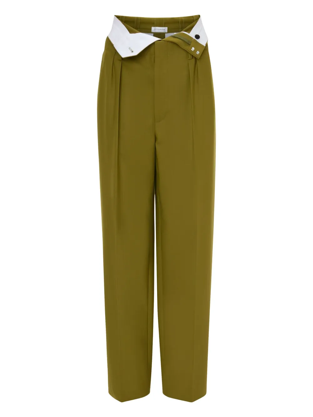 Victoria Beckham Broek met dubbele tailleband WILLOW