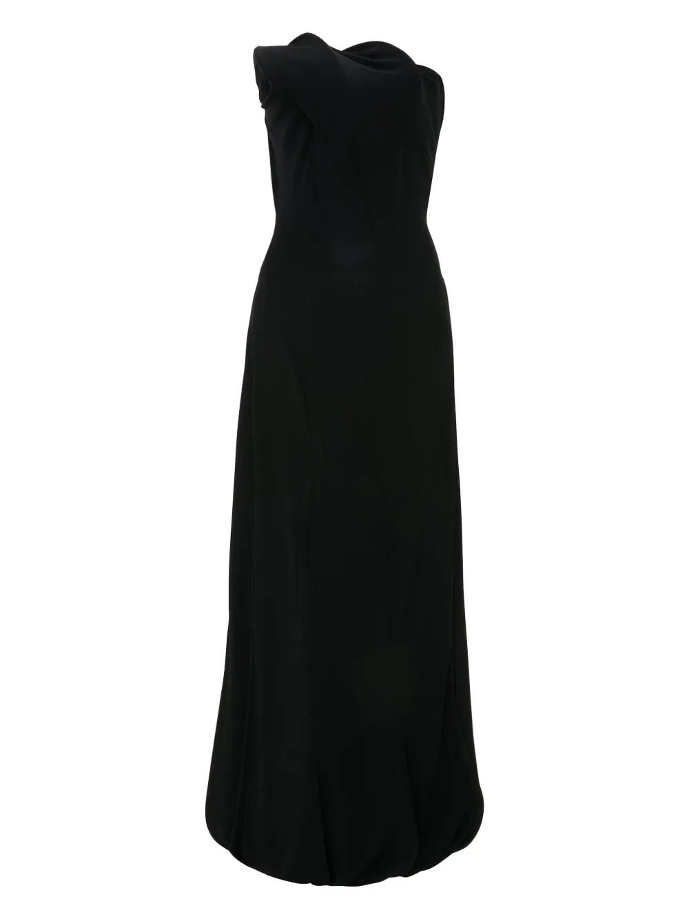 Victoria Beckham Strapless avondjurk Zwart