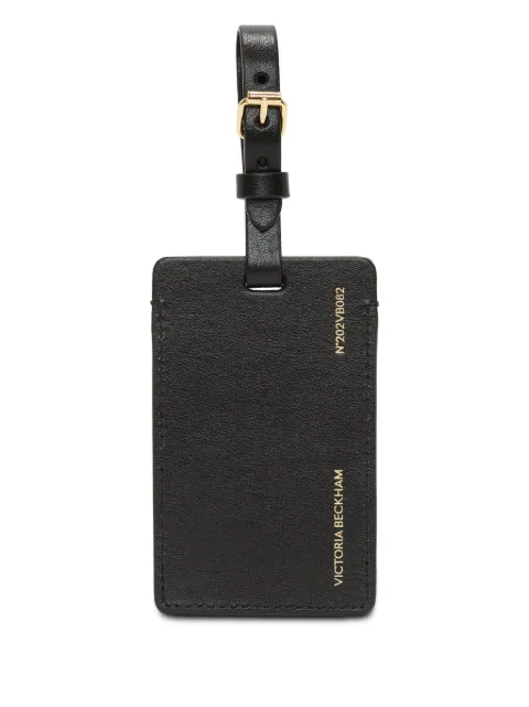 Victoria Beckham logo luggage tag 