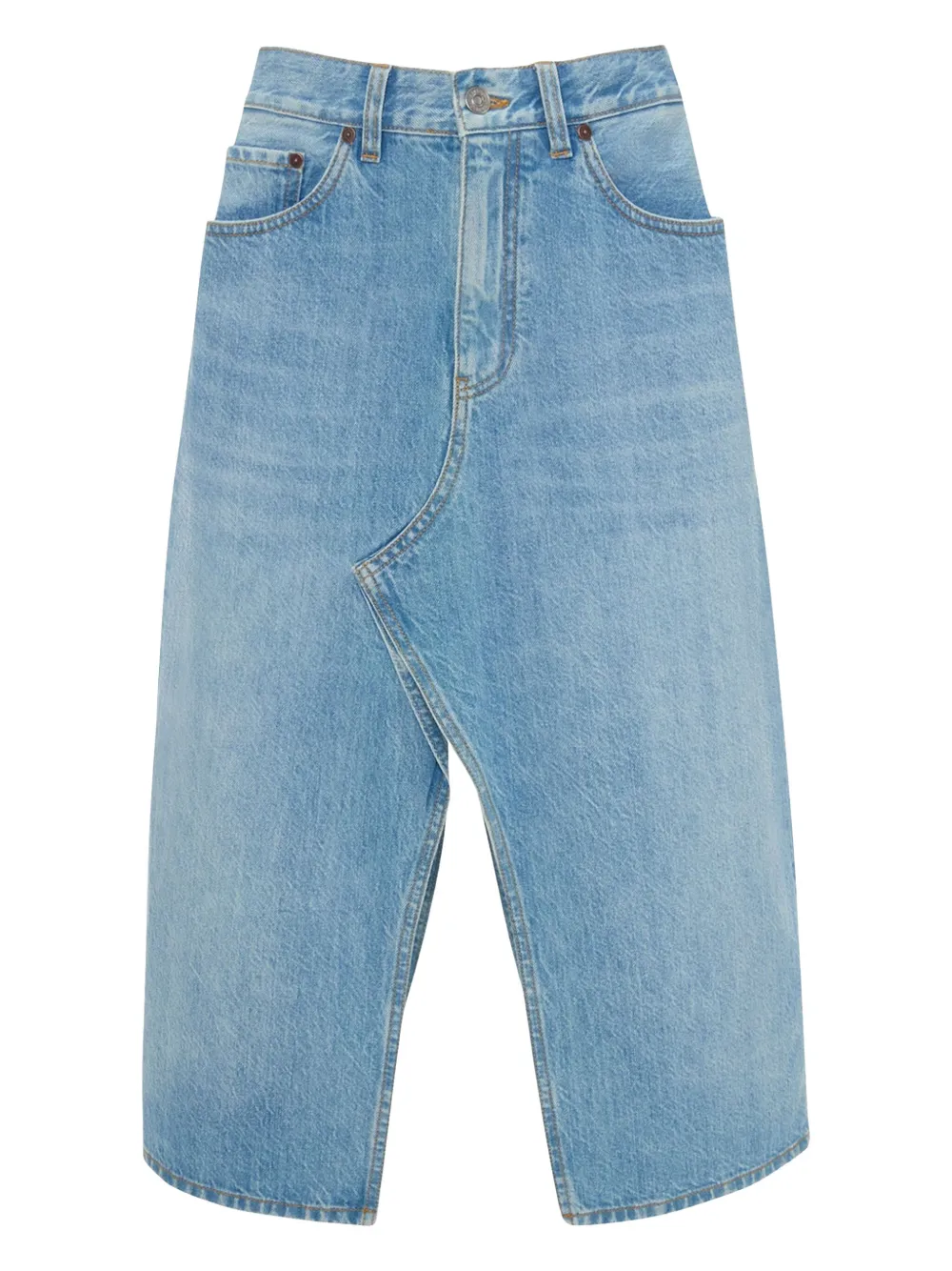VICTORIA BECKHAM KICK DENIM SKIRT