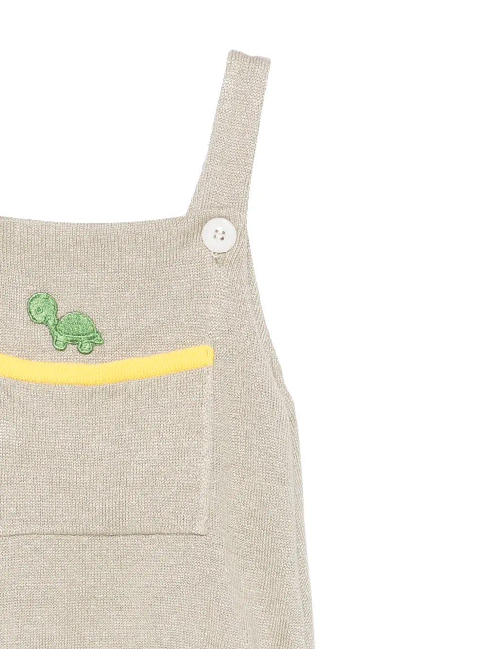 Gensami kids Romper met patch Grijs