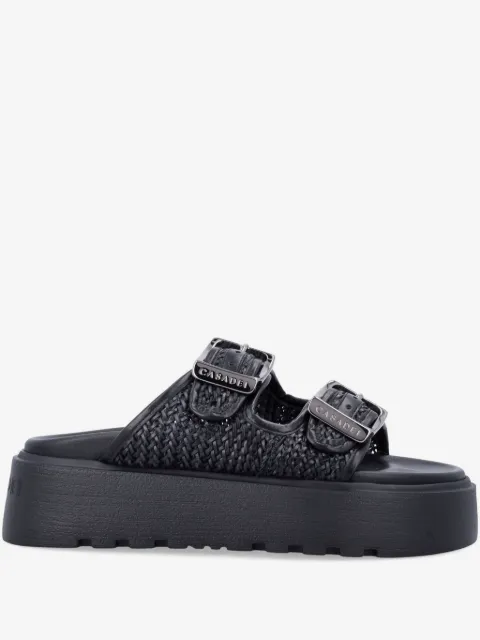Casadei sandalias Birkly con apliques y plataforma