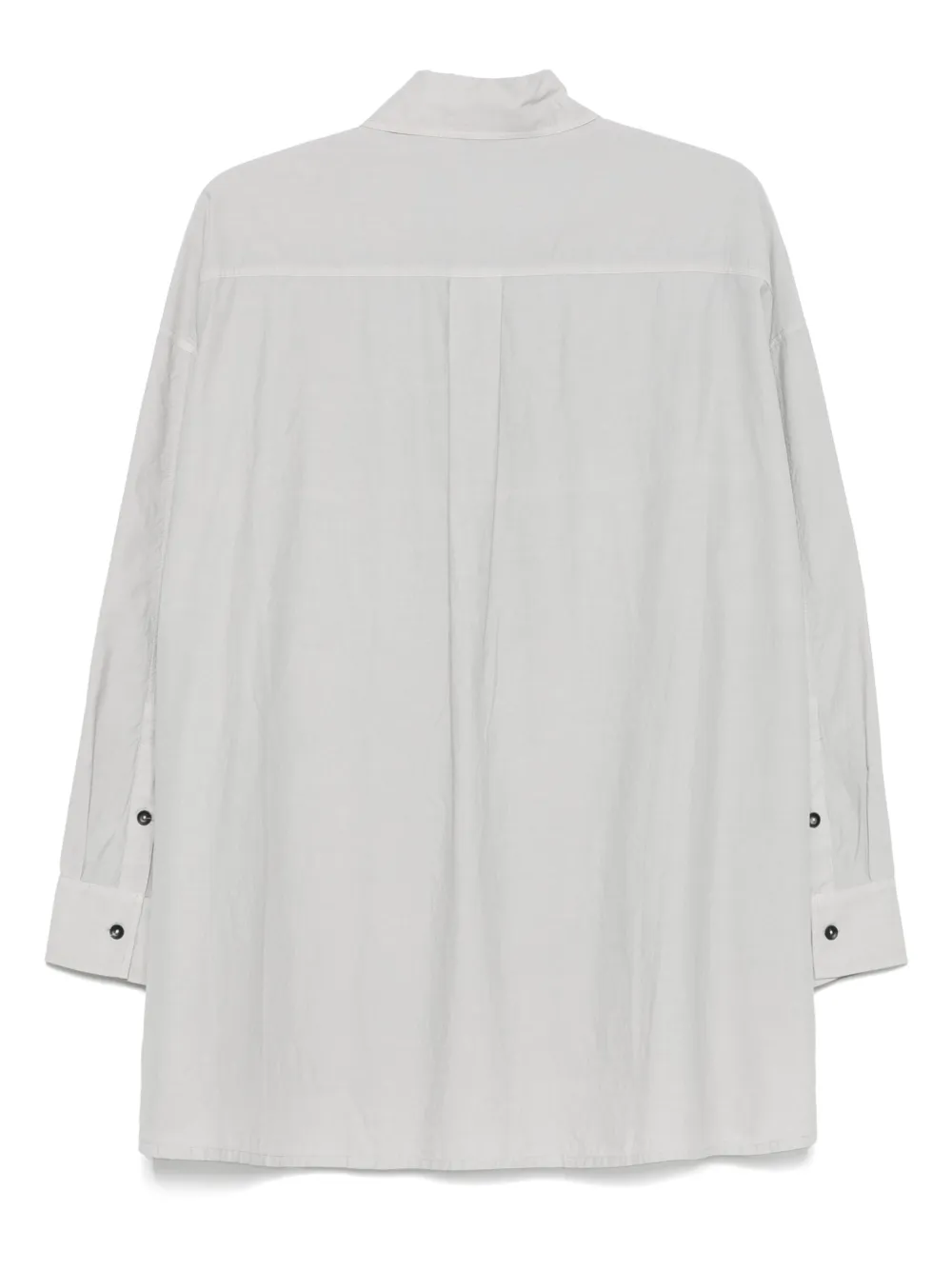 Andrea Ya'aqov long sleeve shirt dress - Grijs