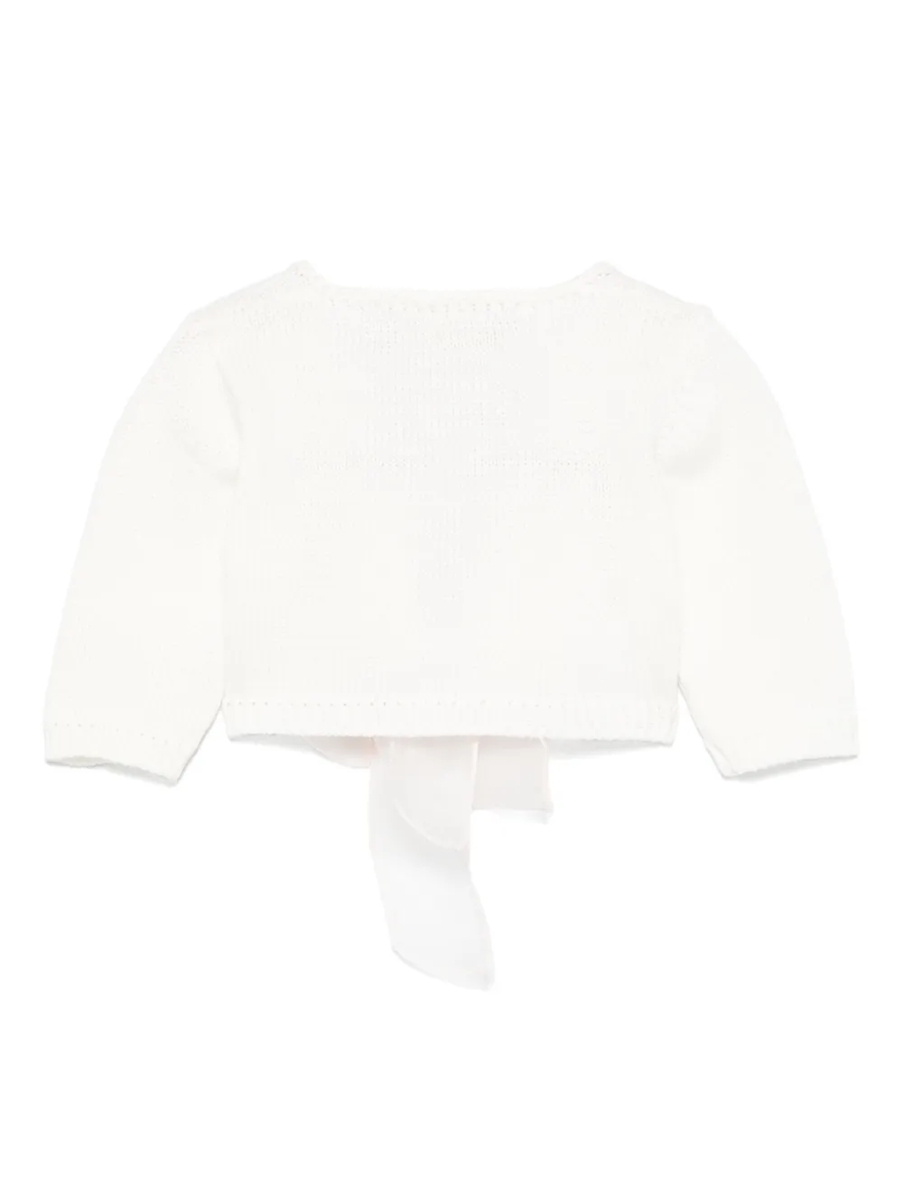 La Stupenderia Katoenen vest Wit