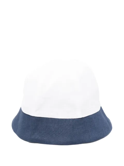 La Stupenderia contrasting-brim hat