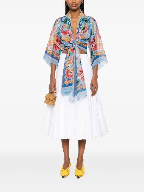 panelled maxi dress
