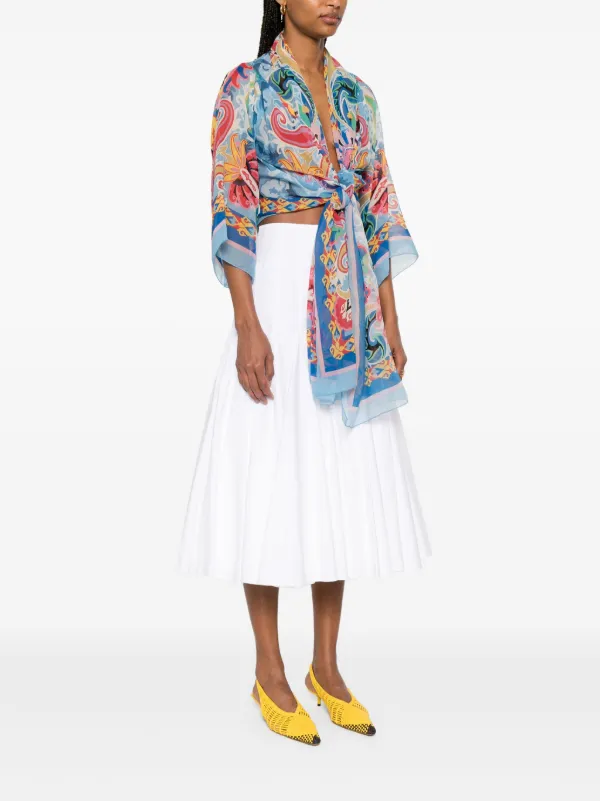 panelled maxi dress