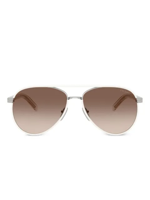 Prada Eyewear logo-engraved sunglasses 