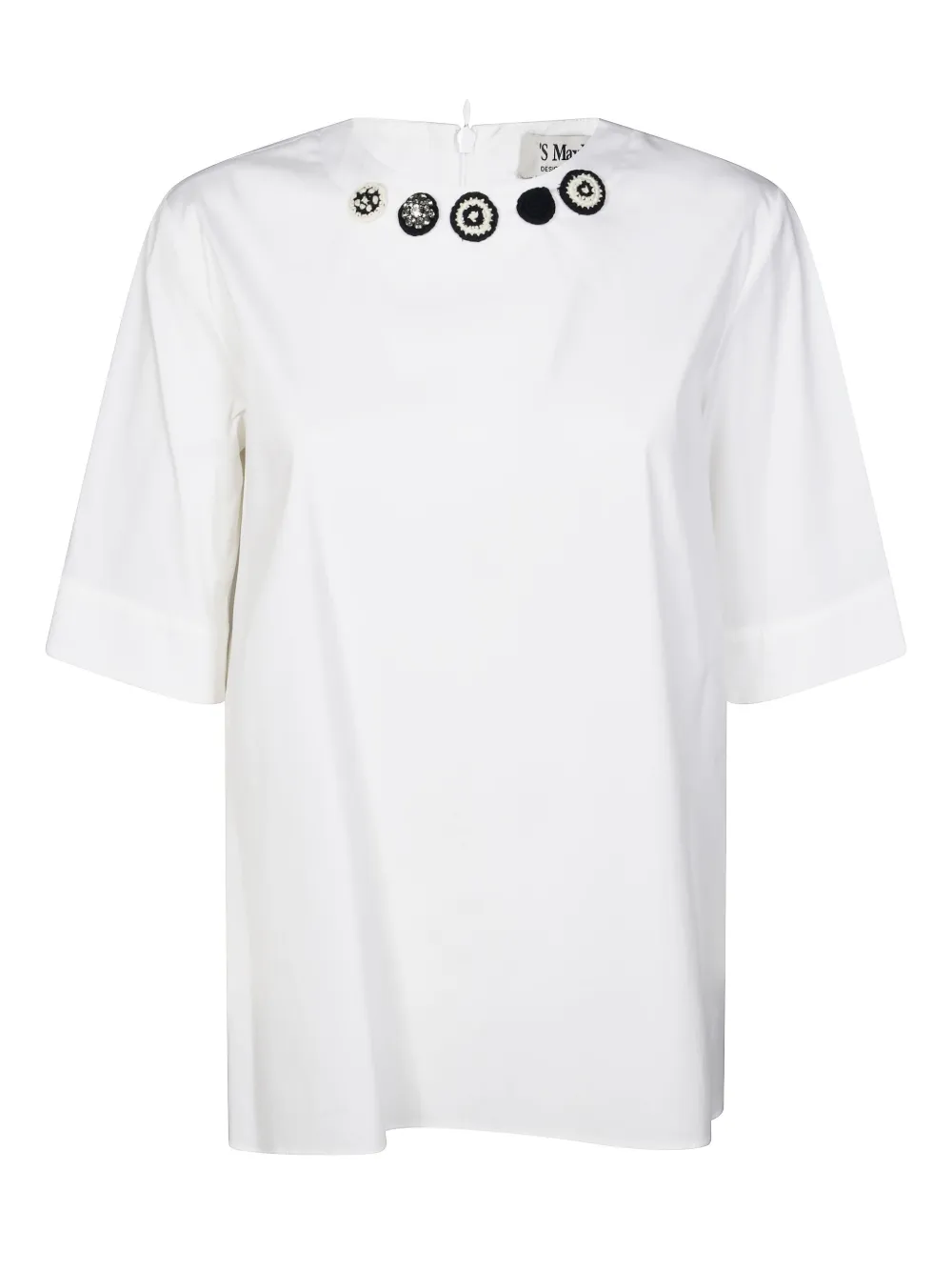 Max Mara playera de jersey | blanco | Image 1