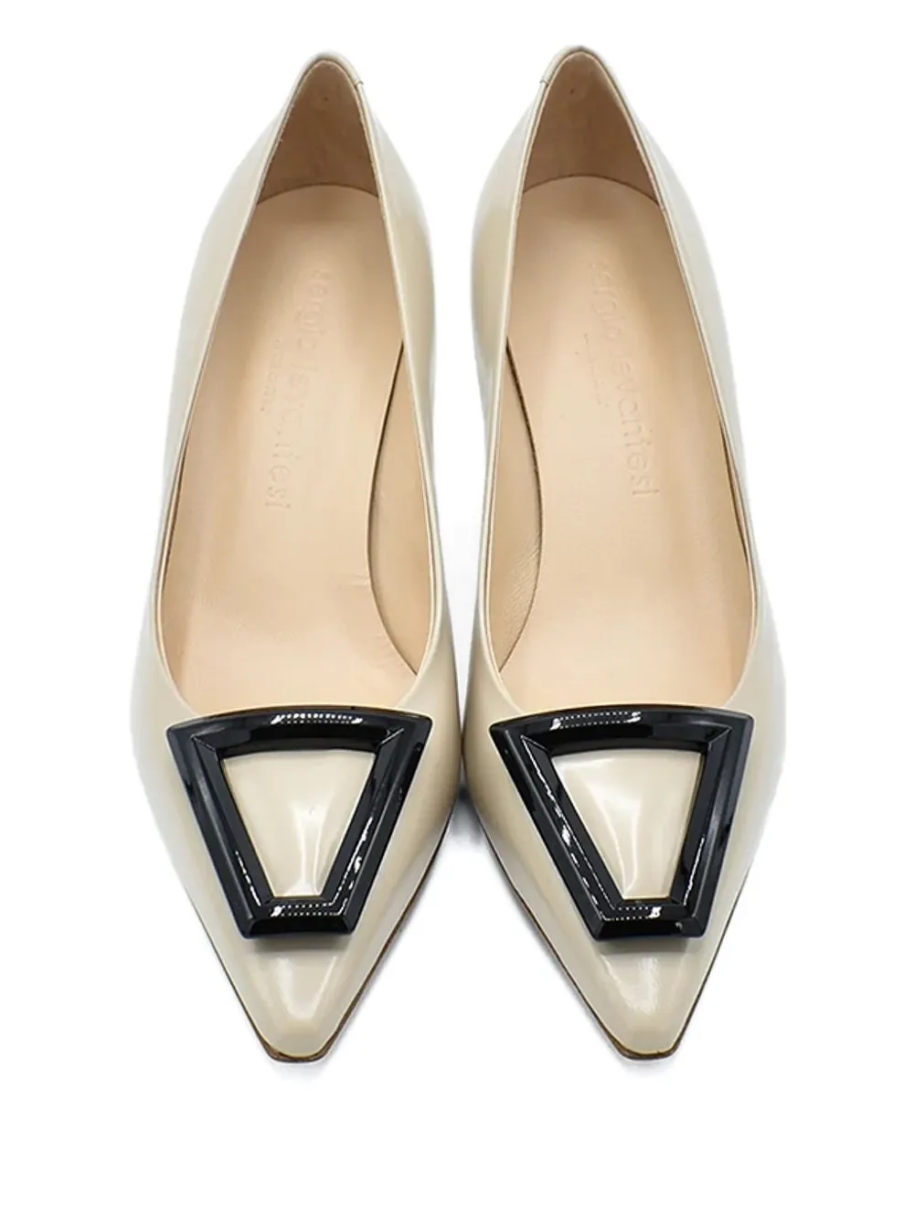 Sergio Levantesi leather pumps Neutrals