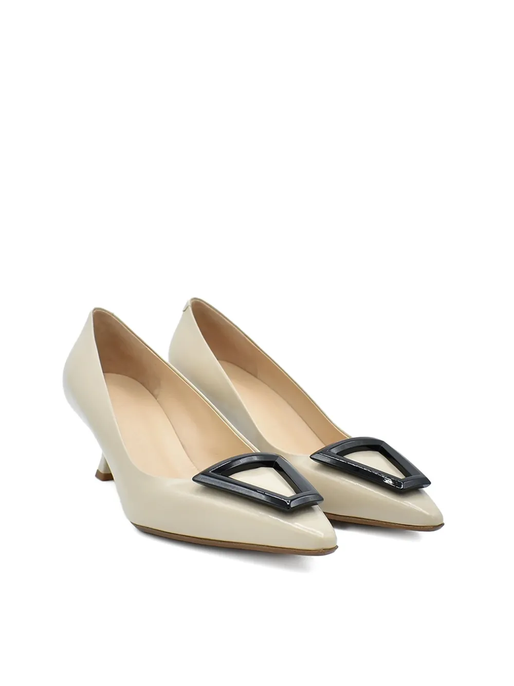 Sergio Levantesi leather pumps Neutrals