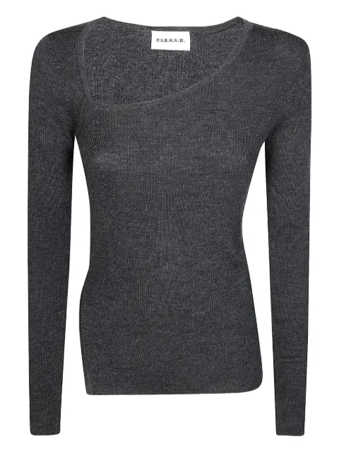 P.A.R.O.S.H. ribbed-knit jumper