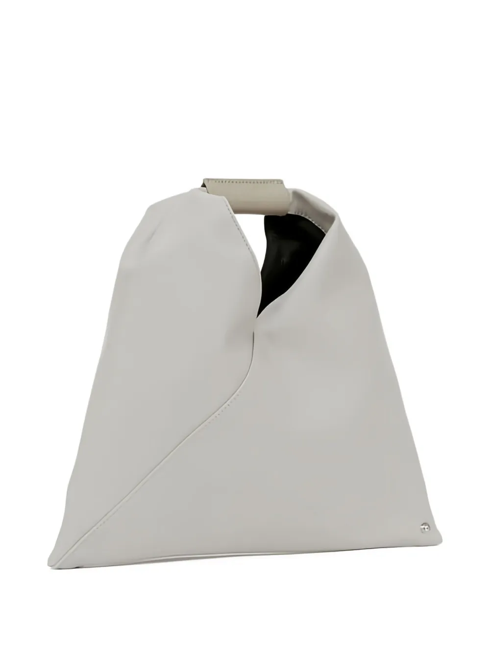 MM6 Maison Margiela Leren shopper Wit