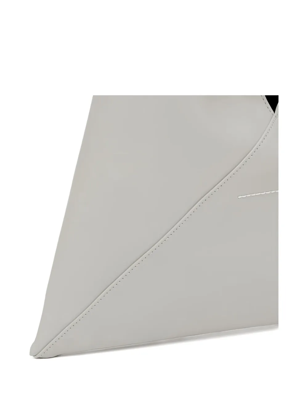 MM6 Maison Margiela Leren shopper Wit