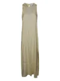 Nude jersey midi dress - Neutrals