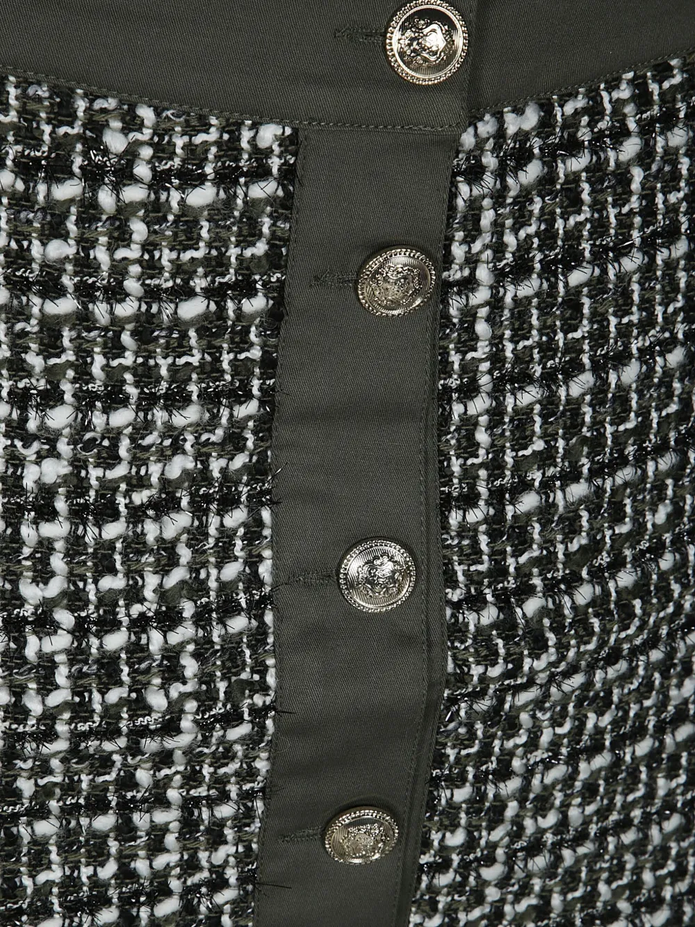 LIU JO Tweed mini-rok Groen