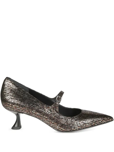 Sergio Levantesi 50mm leather pumps 
