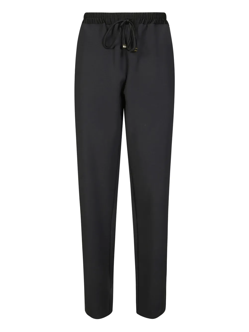 Elisabetta Franchi Straight broek Zwart