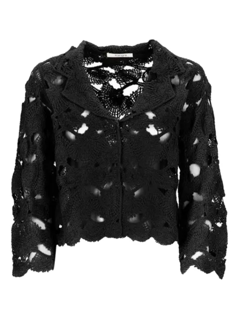 Kangra cardigan à effet usé